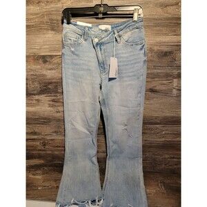 Vervet 29 BELLA HIGH RISE KICK FLARE NWT